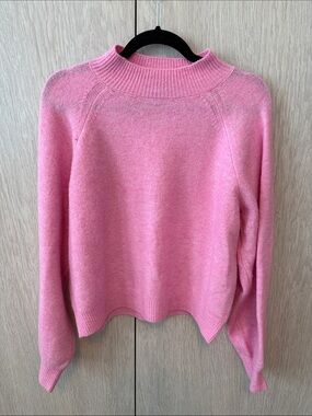 Vero Moda Pink Mock Neck Sweater